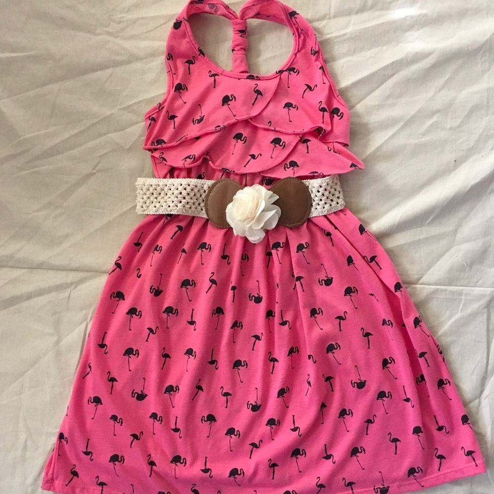 Pink Flamingo Dress